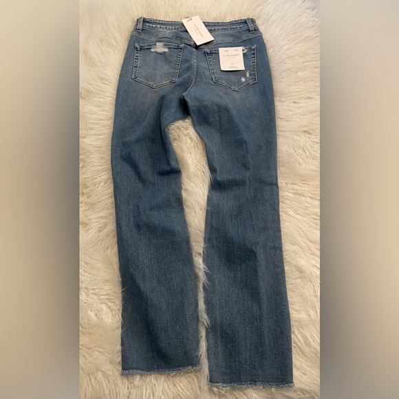 Sleep & Dance Flying Monkey Distressed Denim Mid Rise Jeans 28 - Picture 7 of 7